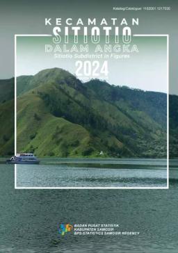 Kecamatan Sitiotio Dalam Angka 2024