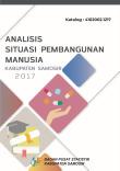 Situation Analysis Of Human Development Of Samosir Regency 2017