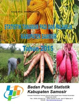 Statistik Tanaman Padi Dan Palawija Kabupaten Samosir 2015