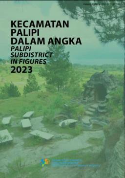 Palipi Subdistrict In Figures 2023