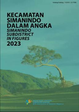 Simanindo Subdistrict In Figures 2023