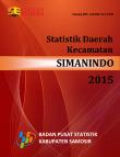 Statistik Daerah Kecamatan Simanindo 2015