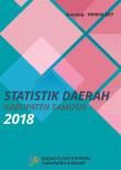 Statistik Daerah Kabupaten Samosir 2018